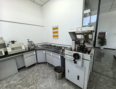 Wuhu-fabrikkens laboratorium · Inspeksjonsutstyr